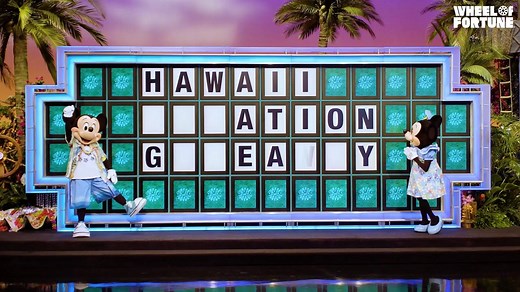 Don’t wait, Wheel Watchers! Today is your last day to enter the Hawaii Vacation Giveaway for the chance for you and your family to soak up the sun with our friends at Aulani, A Disney Resort & Spa! Enter now: http://bit.ly/WOFHawaiiVacationGiveaway | Wheel of Fortune