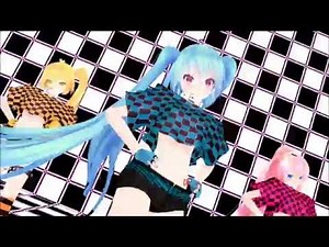 [MMD] Gentleman - Miku/Luka/Neru