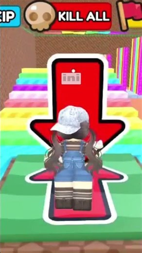 rainbow obby #roblox #robloxedit #games #shorts
