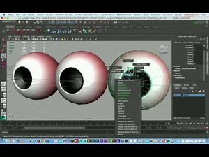 Maya 2014 - Rigging Cartoon Eye