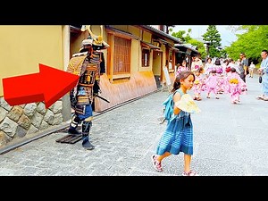 #63 SAMURAI Mannequin Prank in Kyoto Japan | Japanese shogun prank for traveler at Kiyomizu Temple