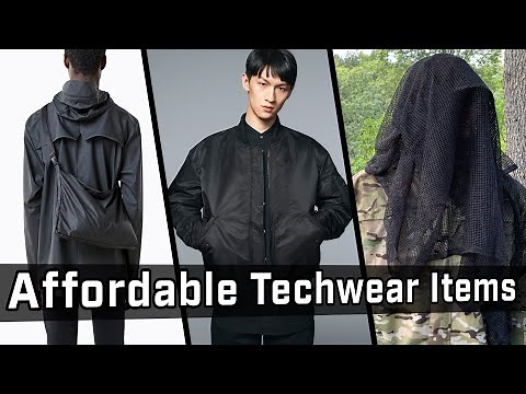 Cheap Techwear Essentials to Upgrade Your Style
