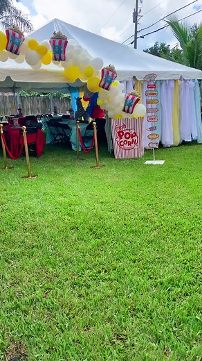 Carnival Themed 1st Birthday Party Ideas