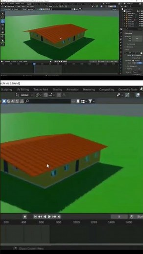 Create Architectural Visualization in Blender #architecture #freetutorial #architecturevisualization
