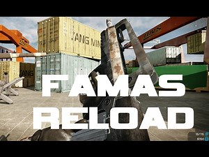 FAMAS Reload Animations in 24 FPS Games