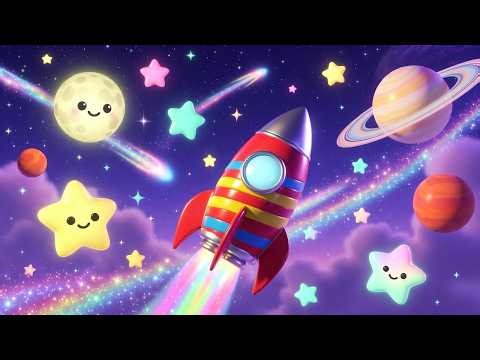 Rocky the Rocket 🚀 | Blasting Into Space | Fun Kids Songs & Nursery Rhymes