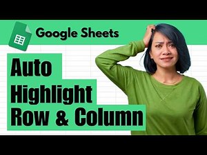 Google Sheets Auto Highlight Active Row and Column Using Apps Script