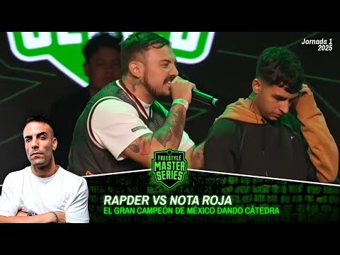 KASE O GANA LA BATALLA VS EL BICAMPEÓN *NOTA ROJA VS RAPDER* #fmsmexico J1 Votación