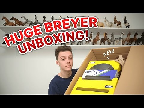HUGE BREYER HAUL - Unboxing 6 NEW Horses!