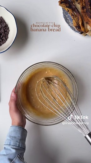 Brown Butter Chocolate Chip Banana Bread Recipe