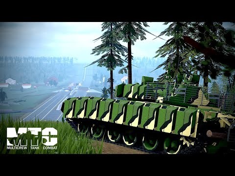 Multicrew Tank Combat (ROBLOX) - Hawk VS Eagle showdown.