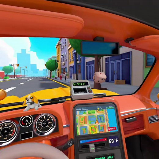 تجربة لعبة Taxi Driver VR: عالم القيادة الافتراضي