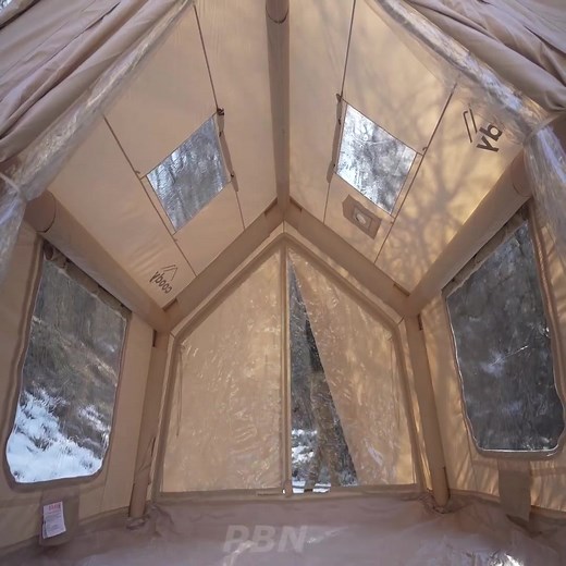 59K views · 1.2K reactions | Cozy Solo Winter Camping in an Air Tent That Feels Like Home Camping V-log Part 4 | Camping Aliza OnAir | Facebook