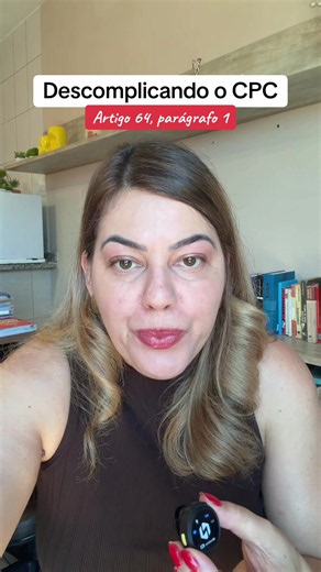 Descomplicando o CPC - Artigo 64, parágrafo 1. #advogadostiktok #ferramentasprofissionais #cpc #ferramentasprofissionais #professoresnotiktok