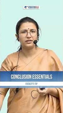 "This You Should Know About Conclusions in UPSC Answers