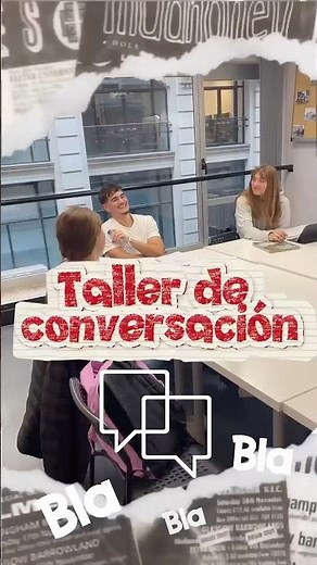 Inside a Spanish Conversation Class in our School in Madrid #spanishspeaking #spanishschool