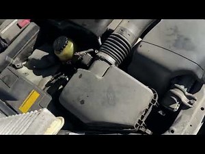 02-09 Lexus SC430 Engine Air Filter Replacement How To SC 430