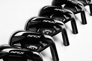 Callaway goes to the dark side with its Apex Black irons