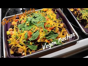 Making Vegan Sweet Potato Nachos