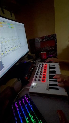Arturia Minilab MkII with Ableton Live Loop Session #arturia #minilab #music