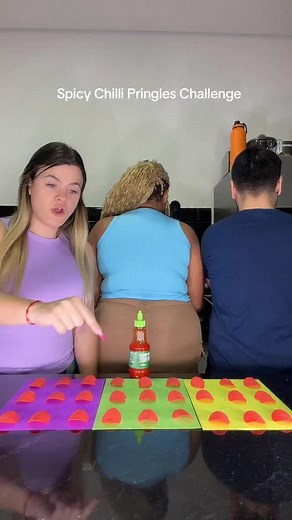 169K views · 6.7K reactions | Spicy Chilli Pringles Challenge | Deni Medeiros | Facebook