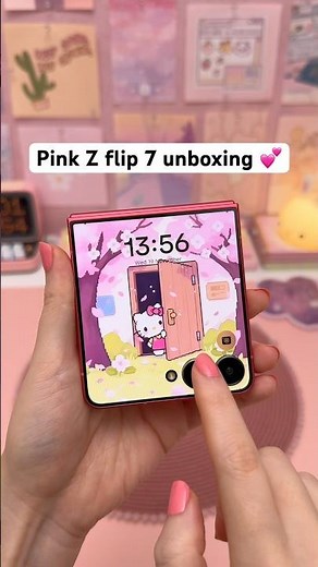 Pink Z Flip 7 Unboxing 💕 | Samsung Galaxy Z Flip 7