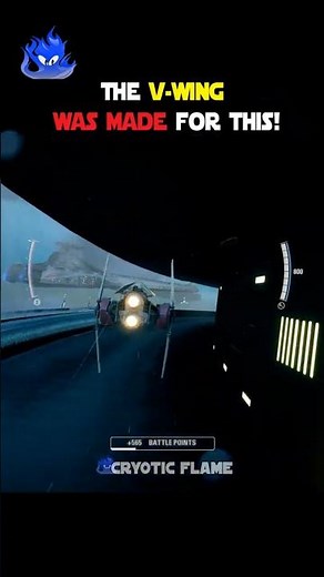 The V-Wing Was Made for This! #StarWars