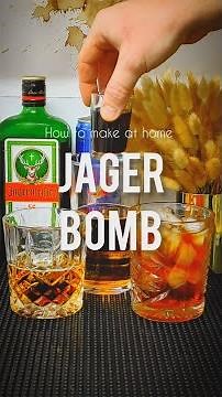 How to make a Jager Bomb cocktail at home (recipe)