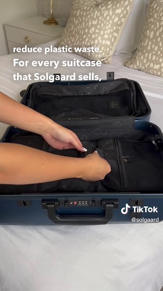 Reduce Plastic Waste with Solgaard Suitcases