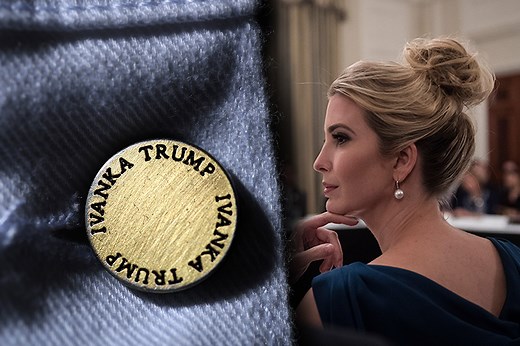 She talks about working women. Her father says “buy American.” We go inside Ivanka Inc.