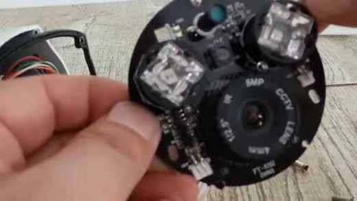 网络监控摄像头的内部构造和工作原理