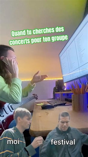Démarchage Concert 😂 #concert #guitar #metal