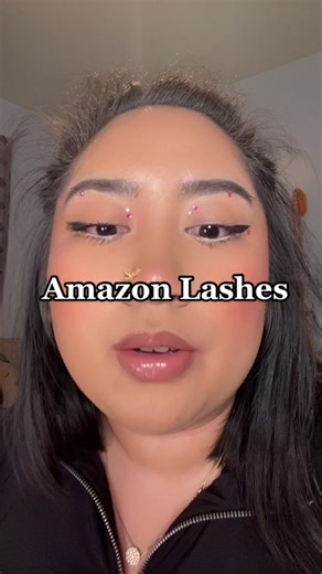 were these amazon lashes a hit or miss? #amazonlashes #amazonlashesmusthaves #veleashalashes #dramaticlashes