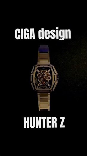 CIGA Design Hunter Z | Futuristic Mechanical Watch #watch #watchlover #watchshorts