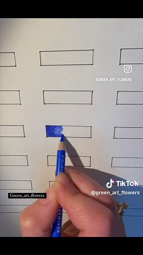 Blue Color Combination Tutorial Using Prismacolor Pencils