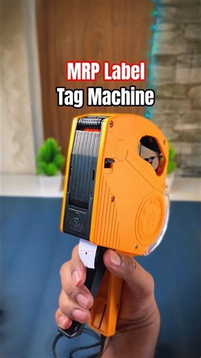 MRP Label Price Tag Machine | MX5500 Tag Machine #viral #gadgets #howto