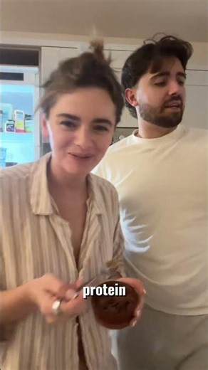 He’s SICK of my h/made bitter chocolate mousses 😂 please share your recipes! #poppyhollins #shorts