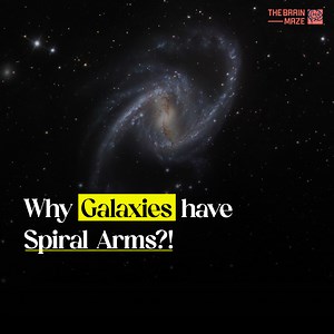 105K views · 1.9K reactions | The majestic spiral arms of galaxies are a source of wonder, but what exactly causes them to form? Is it the swirling dance of stars as they orbit the galactic center, or something more mysterious? Does the speed at which different parts of the galaxy rotate play a role? And why don't these arms simply wind up and disappear over time? | The Brain Maze | Facebook