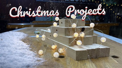 Christmas woodworking projects you can make at home
