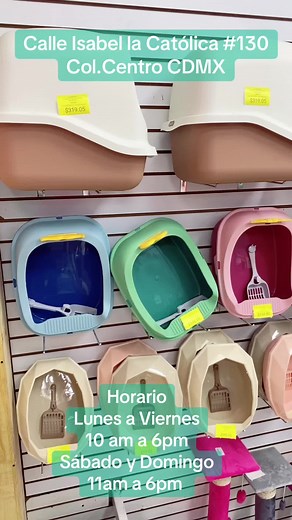 Areneros para Gatos - Tienda de Mascotas en CDMX