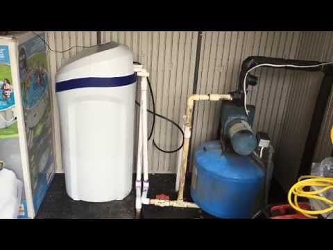 Morton water softener installation DIY pvc pipe do it yourself install. My simple install