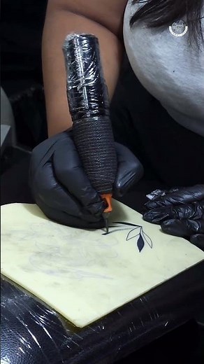 Exam Day Tattoo Practice Vlog 🎓 | Real Tattoo Practice on Skin | Tattoo Artist Journey