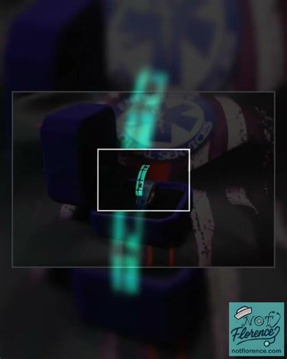 EKG Rhythm Tracing Ring Band Glowing Great Medical Gift