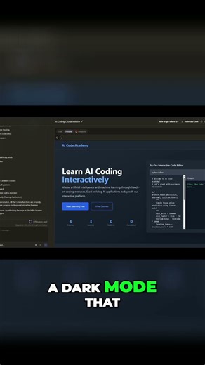 Built an AI Academy App IN 1 PROMPT!