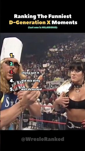 Ranking The Funniest D-Generation X Moments