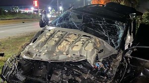 Alex Matos y mánager de Romeo Santos sufren accidente de tránsito