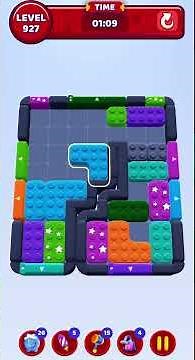 Color Block Jam Level 927 Solution Walkthrough #colorblockjam #gaming #colorblockjamgame #games