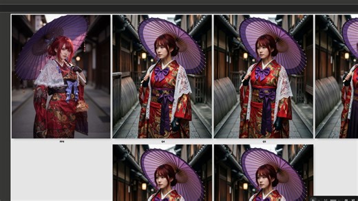 【ComfyUI与8G显存】测试qwen_image_2512几个版本的模型