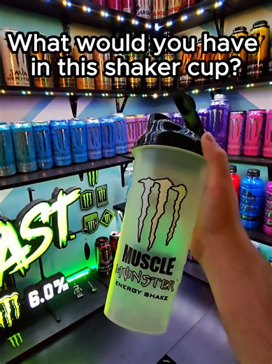 Monster Energy Muscle Shaker Cup: Best Protein & Energy Shake Mixes
