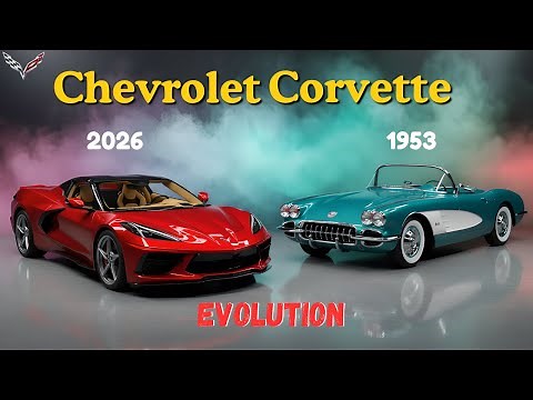 The Evolution of Corvette (1953–2025): Through the Ages